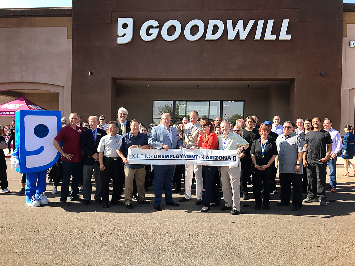 Velocity Leases Another Big Box and Attends Grand Opening for Goodwill in Chandler 3