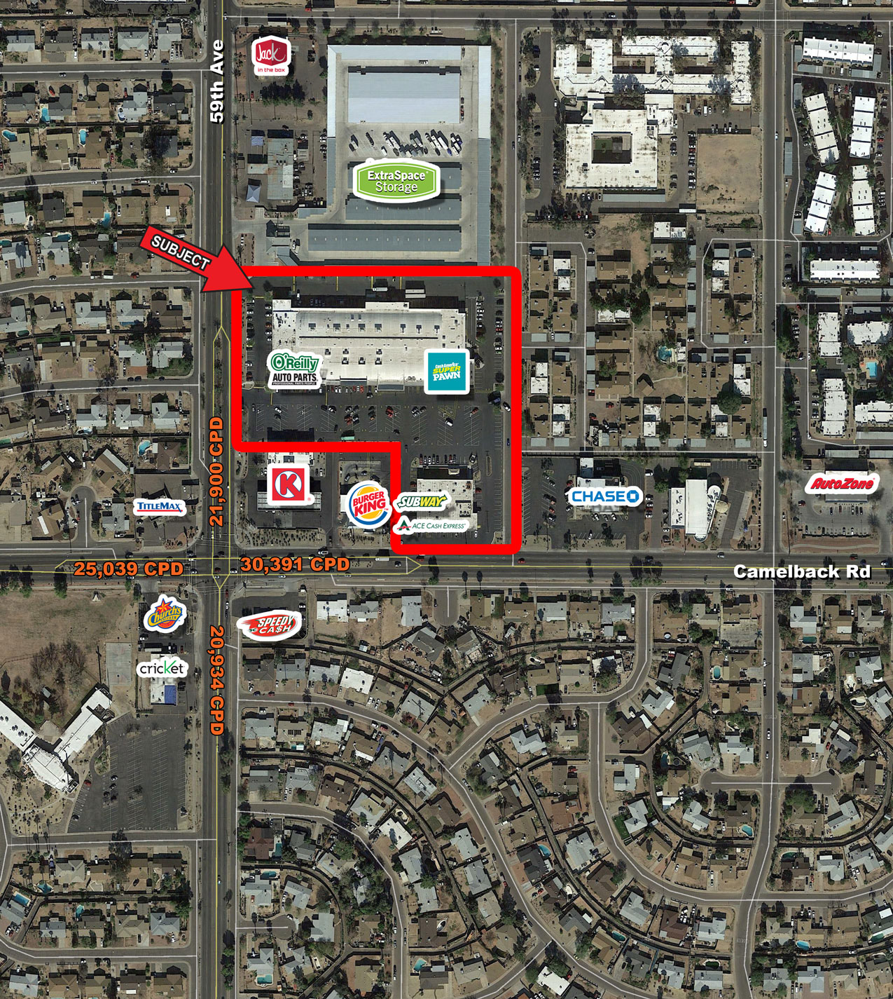 Camelback Road and 59th Avenue - NEC 3