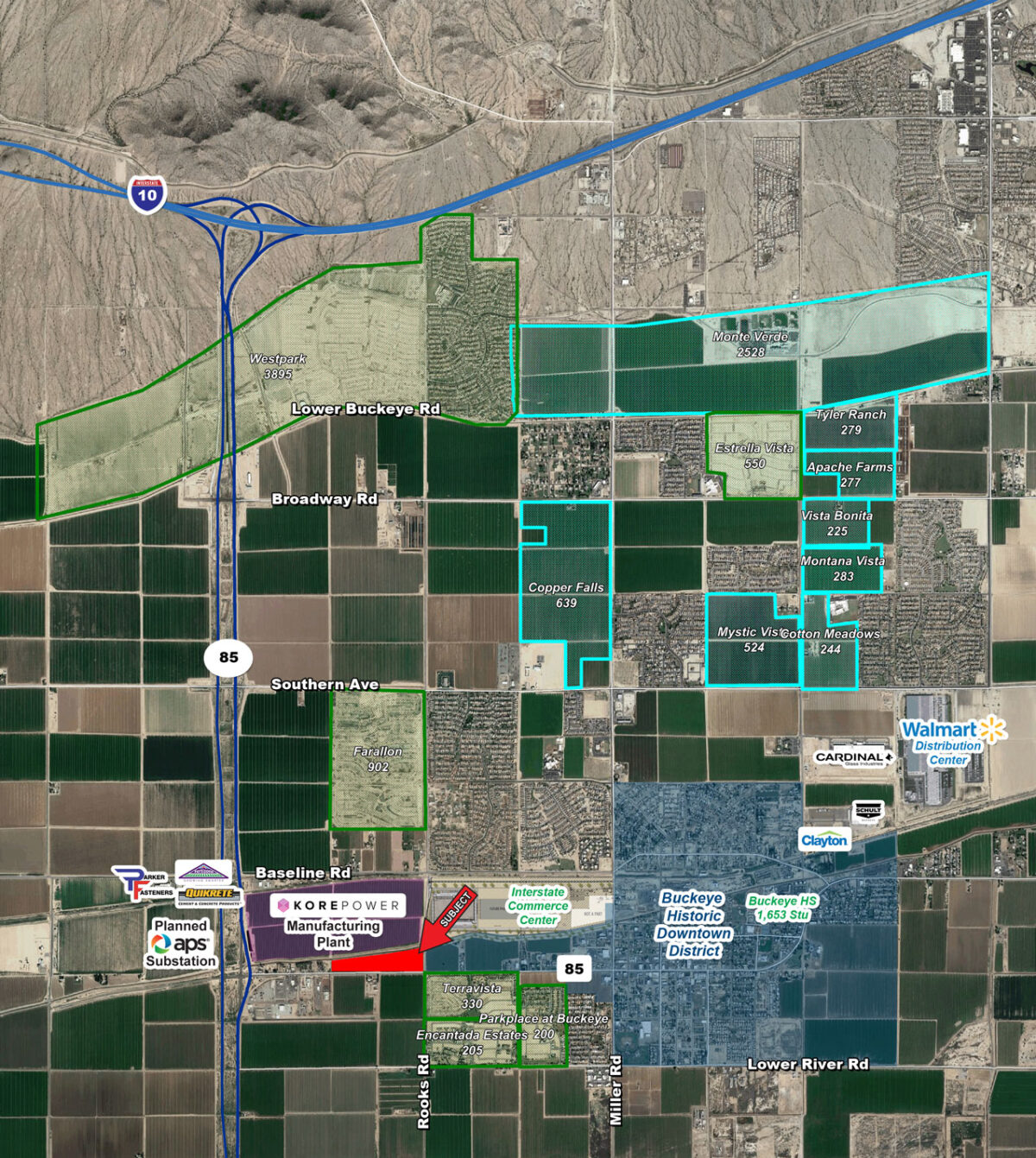 MC 85 And Rooks Road NWC Velocity
