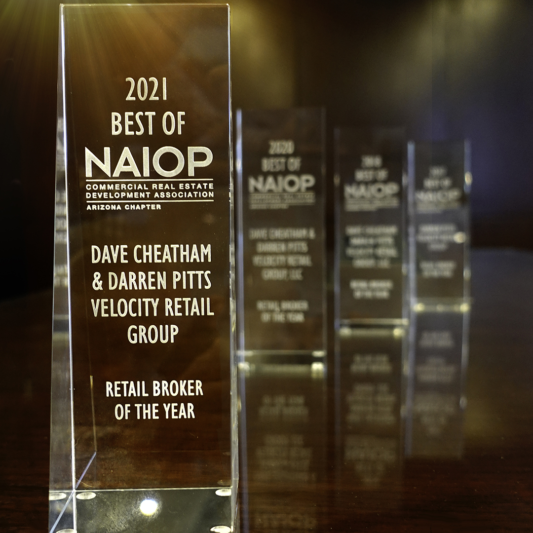 Velocity Retail's Dave Cheatham & Darren Pitts Win NAIOP’s 2021 Retail Broker Team of the Year 1