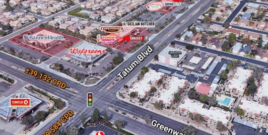 Tatum Blvd and Greenway Rd - NWC
