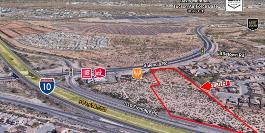 SEC Valencia Rd & Interstate 10