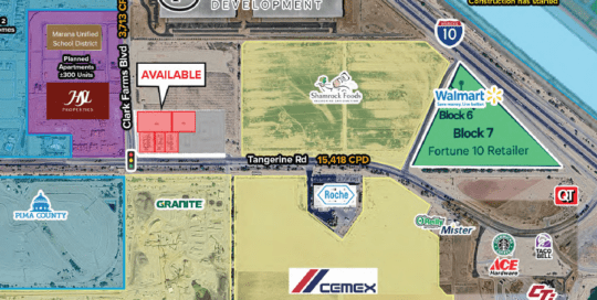 NEC of Tangerine Rd & Clark Farms Blvd Marana, Arizona