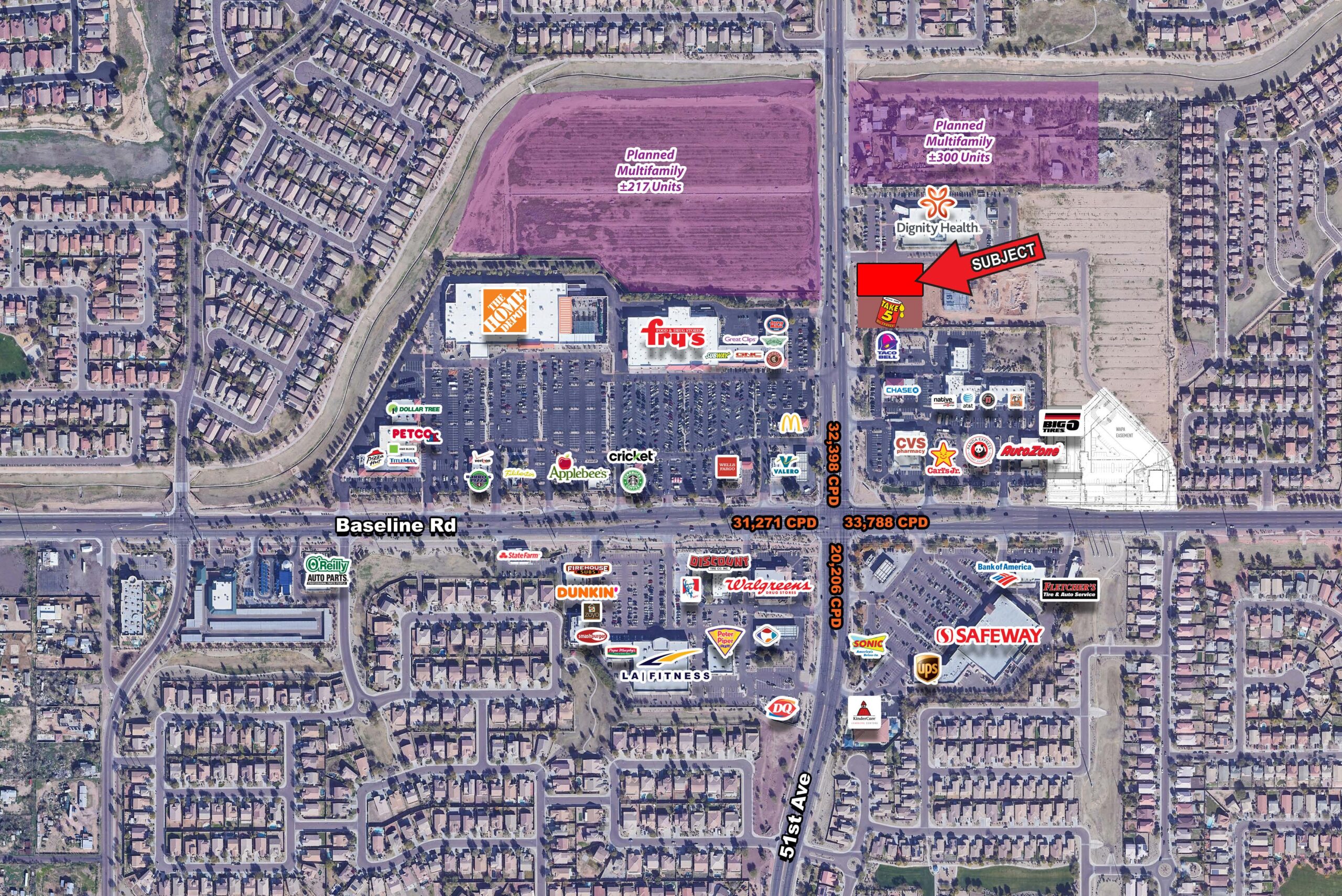 Baseline Road and 51st Avenue – NEC