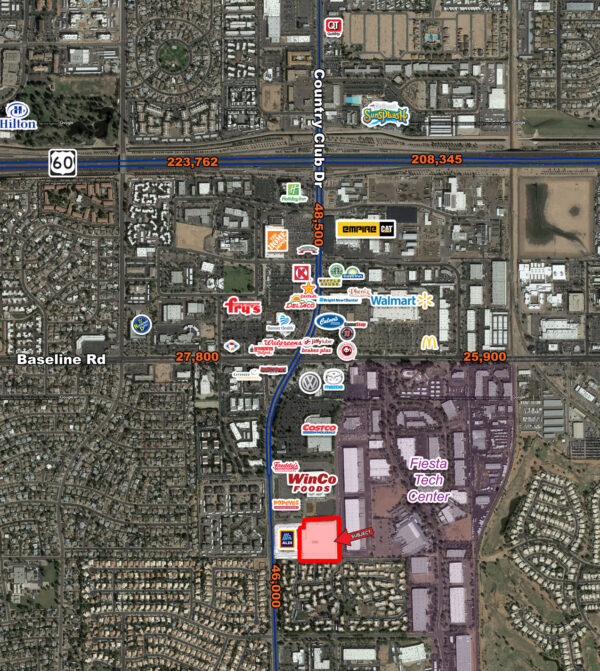 Baseline Road and Country Club Drive