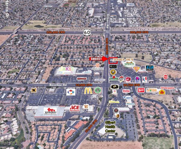 Baseline Rd and Gilbert Rd