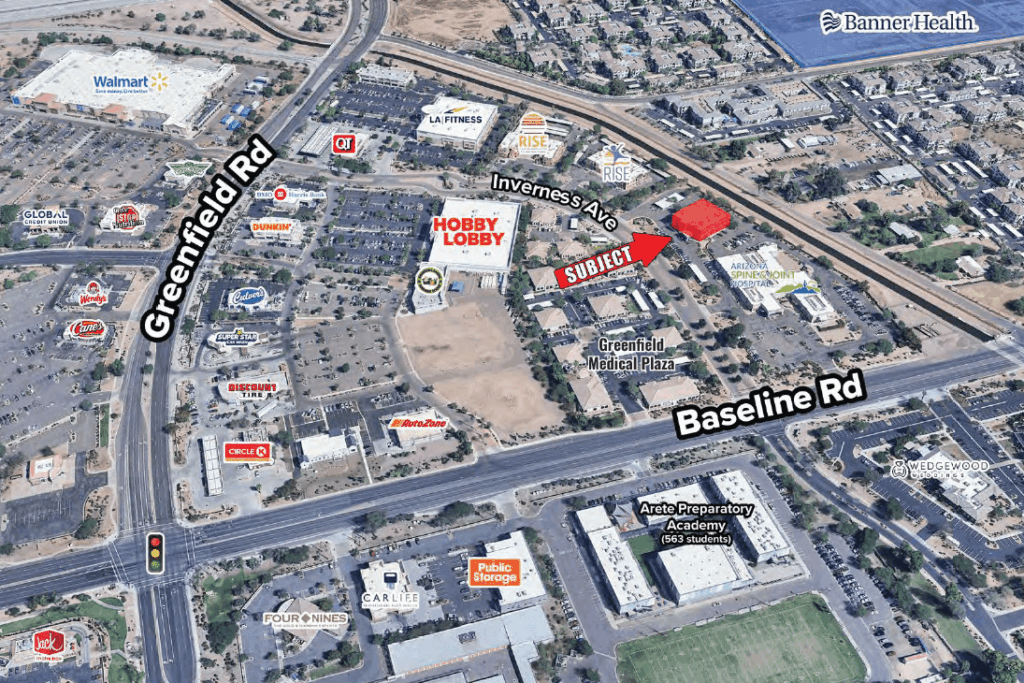 Baseline Rd and S Greenfield Rd – NEC