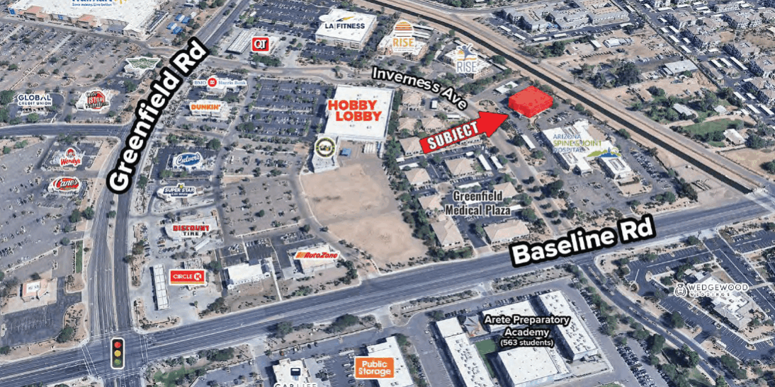 E Baseline Rd and S Greenfield Rd