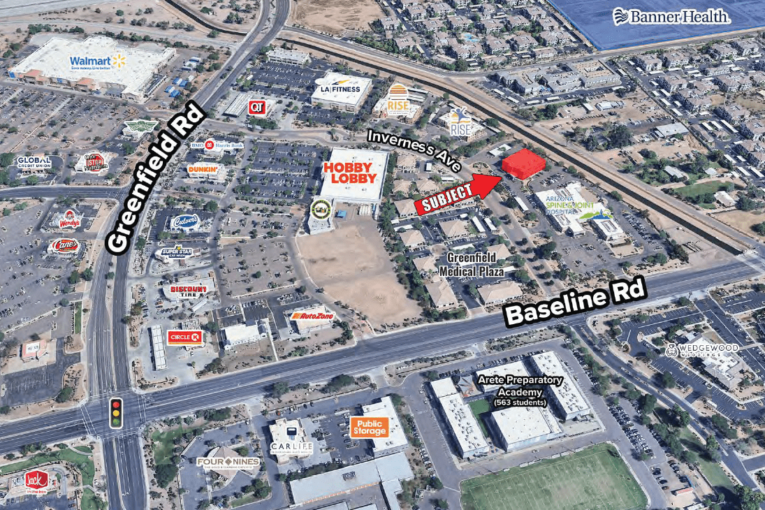 E Baseline Rd and S Greenfield Rd