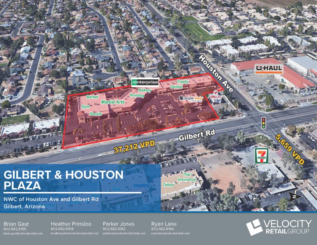 Houston Avenue and Gilbert Road - SWC 1 Houston Avenue and Gilbert Road - SWC 1