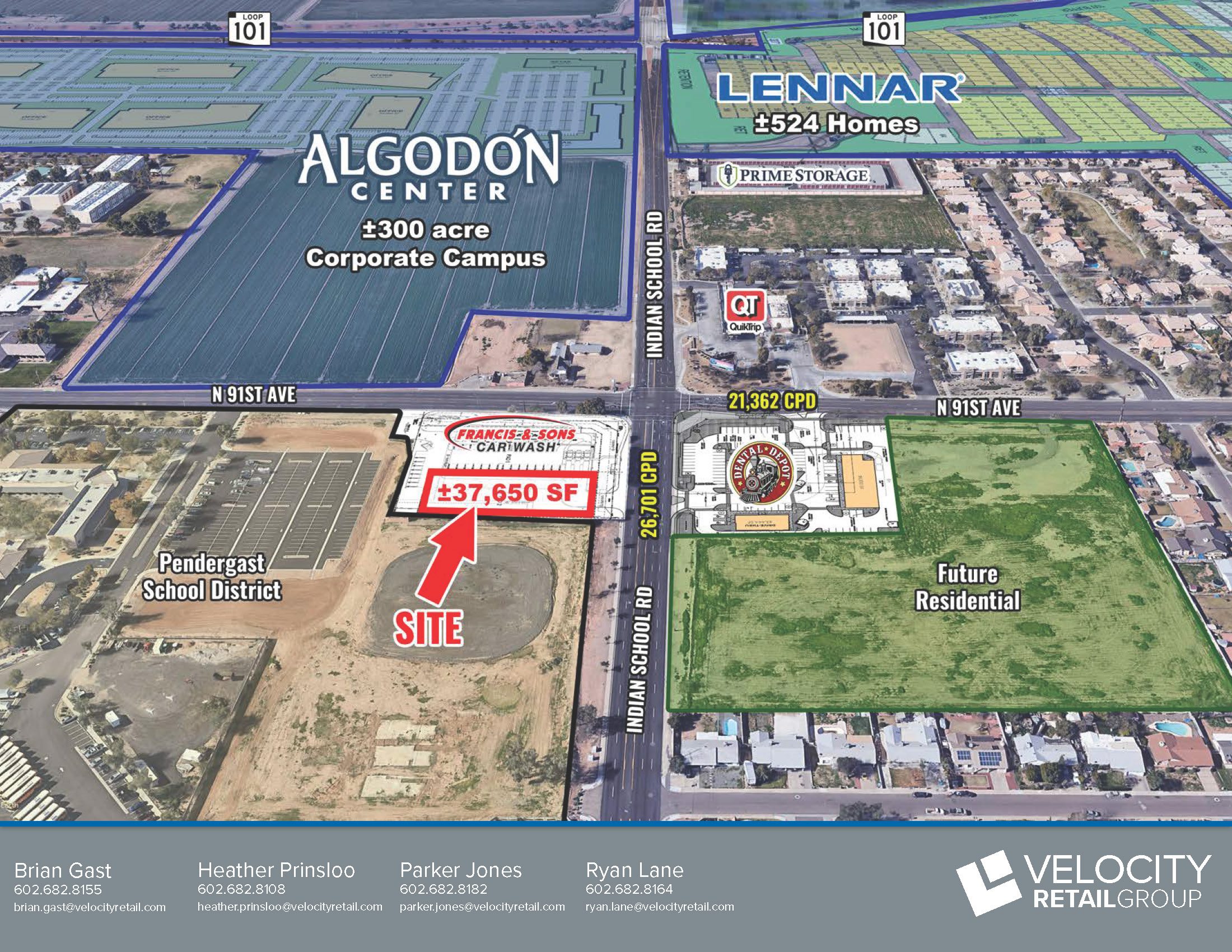 Indian School & 91st Ave - SEC - Velocity Retail Group