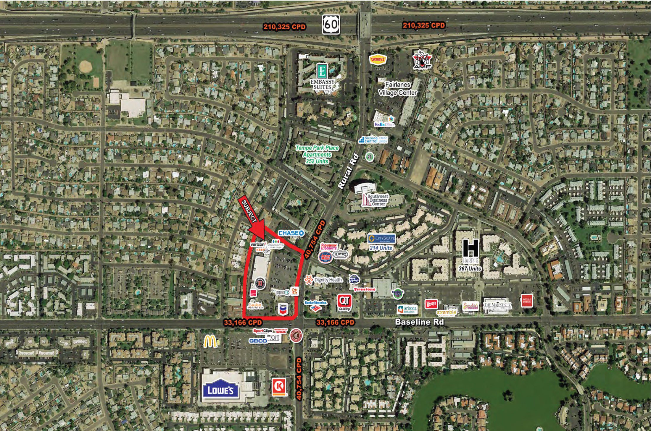 Baseline Rd and Rural Rd – NWC