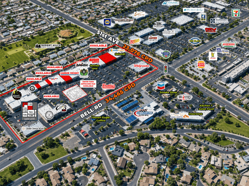 Bell Rd and 51st Ave – SEC