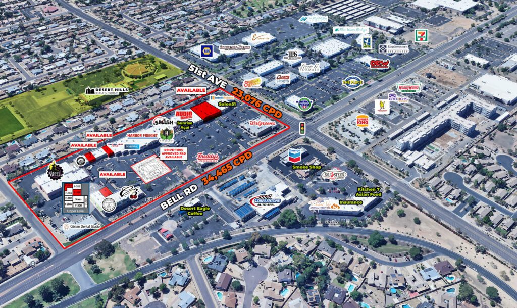 Bell Rd and 51st Ave – SEC