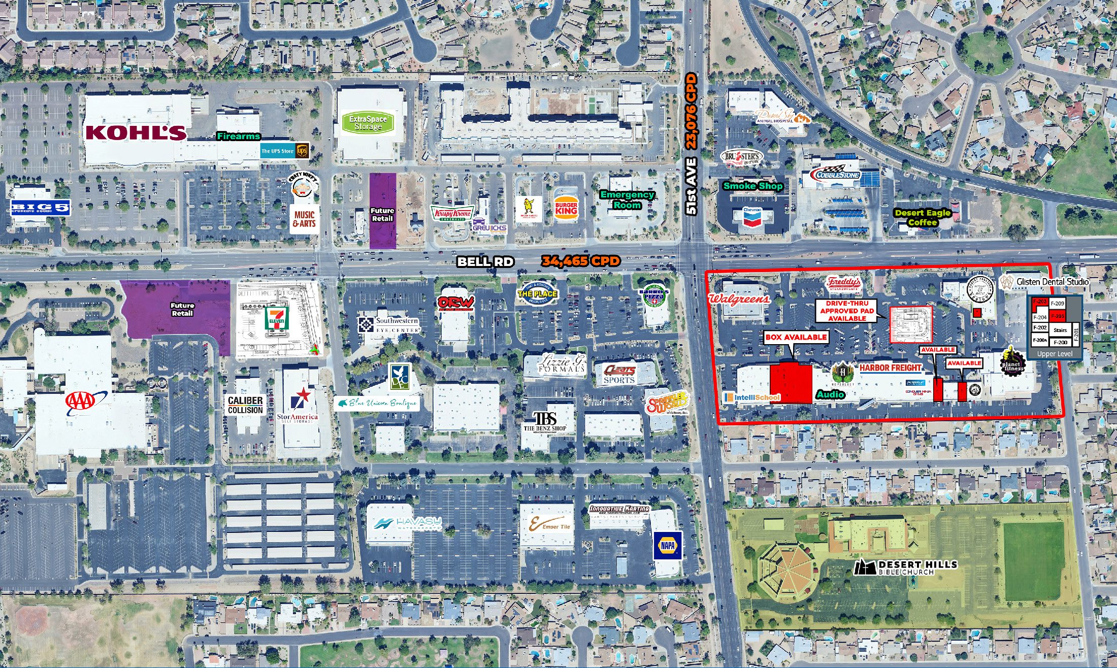 Bell Rd and 51st Ave – SEC
