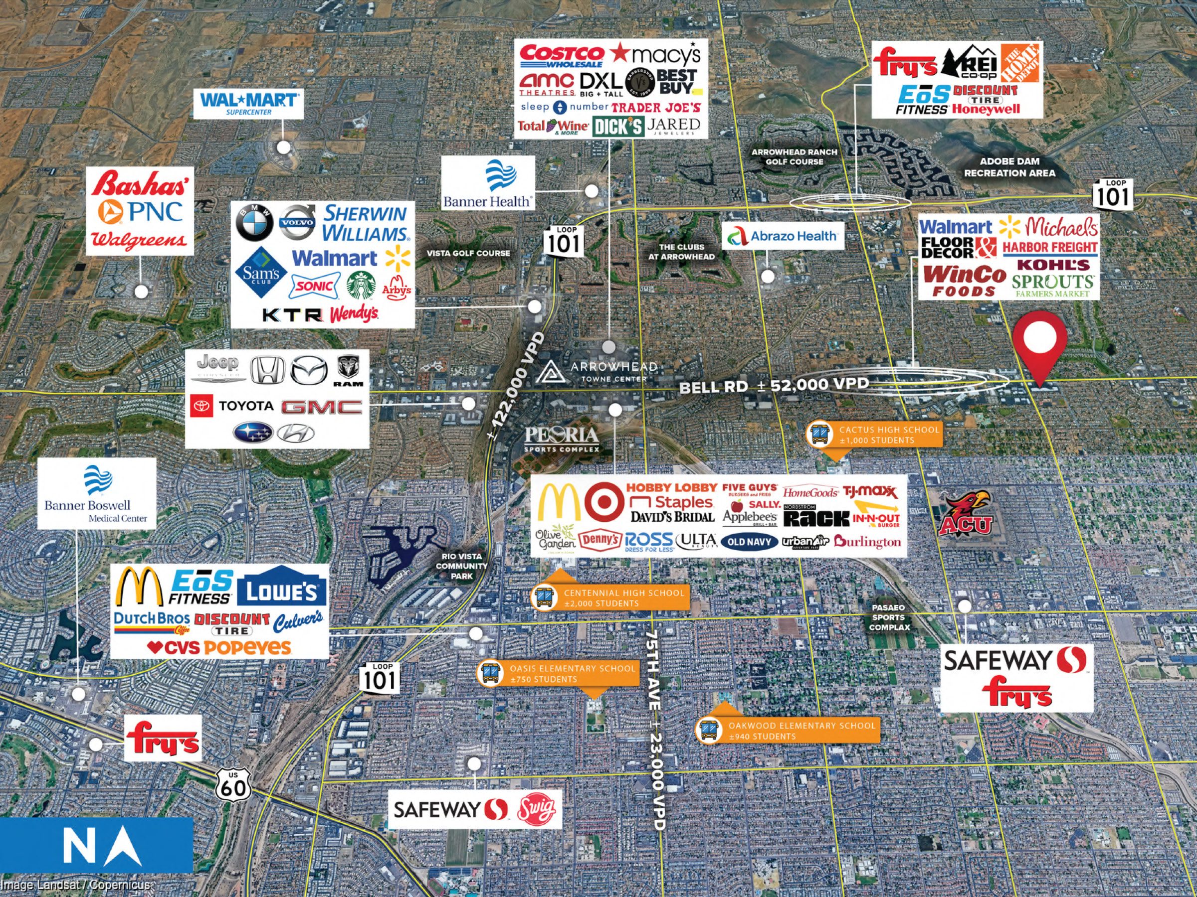 Bell Rd and 51st Ave – SEC