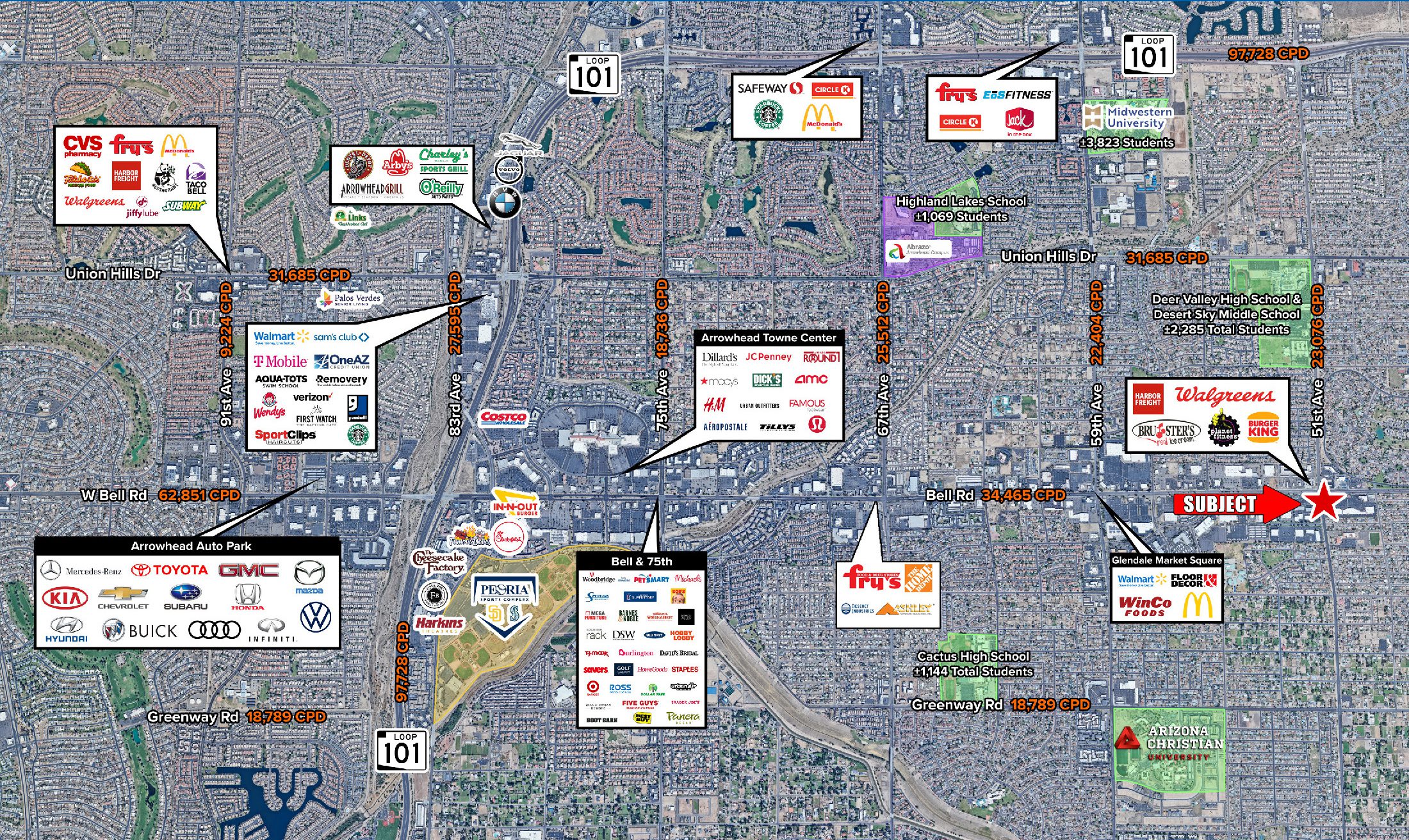 Bell Rd and 51st Ave – SEC