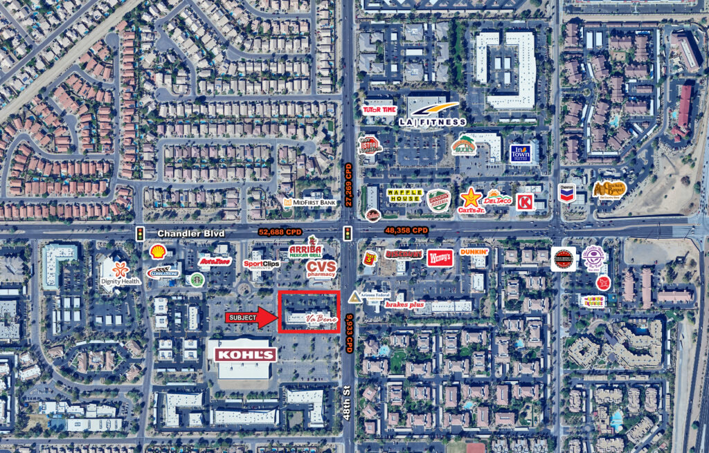 Chandler Blvd and 48th St – SWC