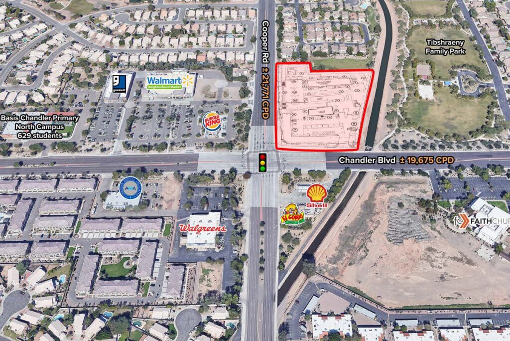 Chandler Blvd and Cooper Rd – NEC