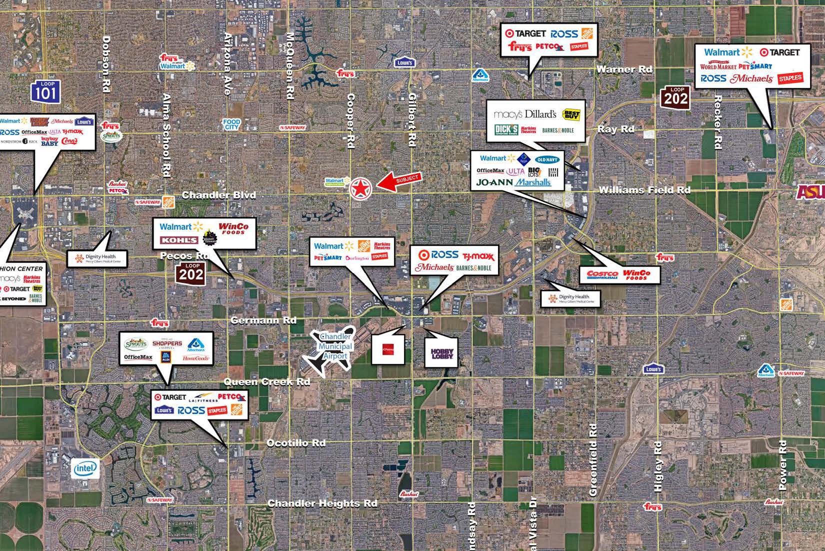 Chandler Blvd and Cooper Rd – NEC