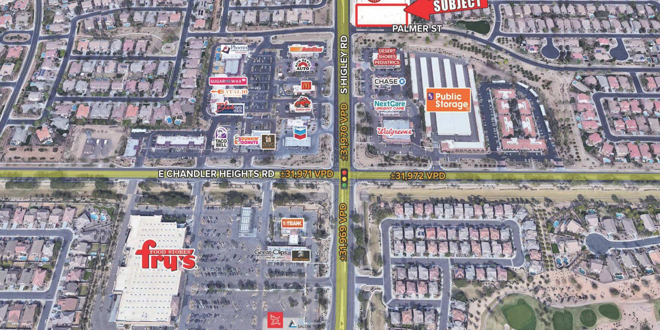 Chandler Heights Rd and Higley Rd