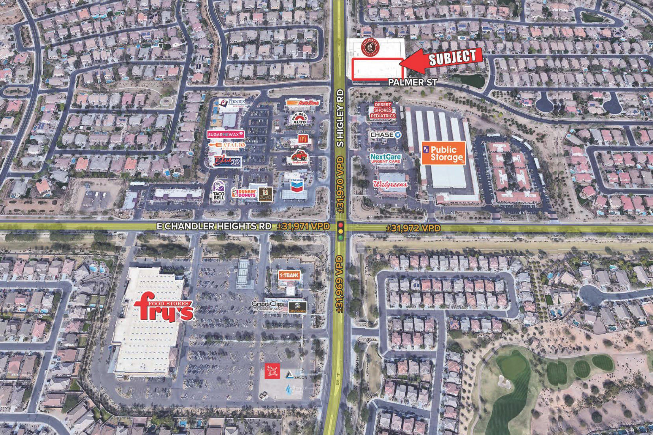 Chandler Heights Rd and Higley Rd