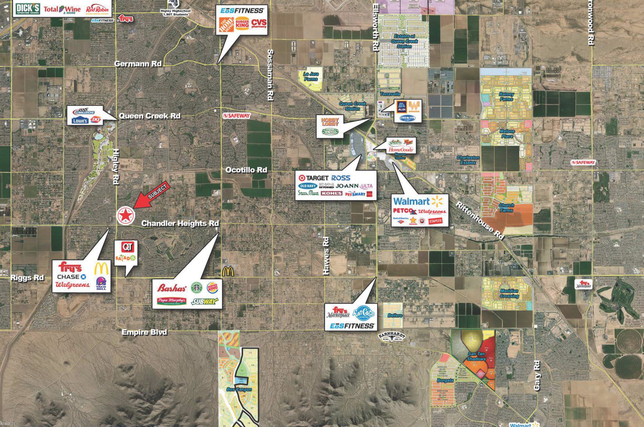 Chandler Heights Rd and Higley Rd – NNEC