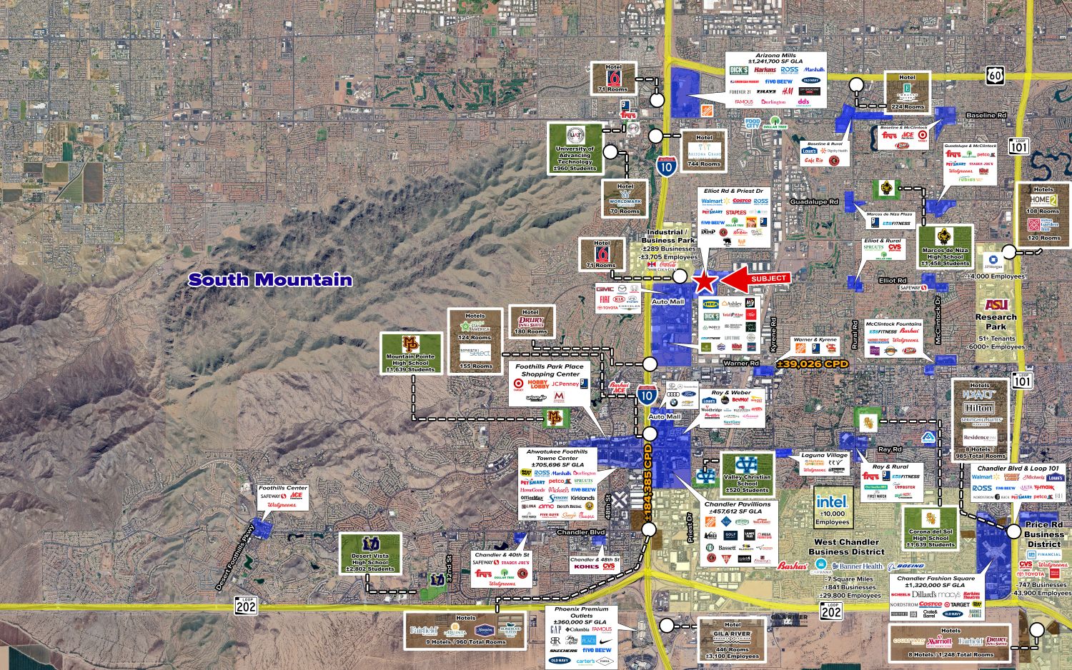 Elliot Road and Priest Drive – SEC