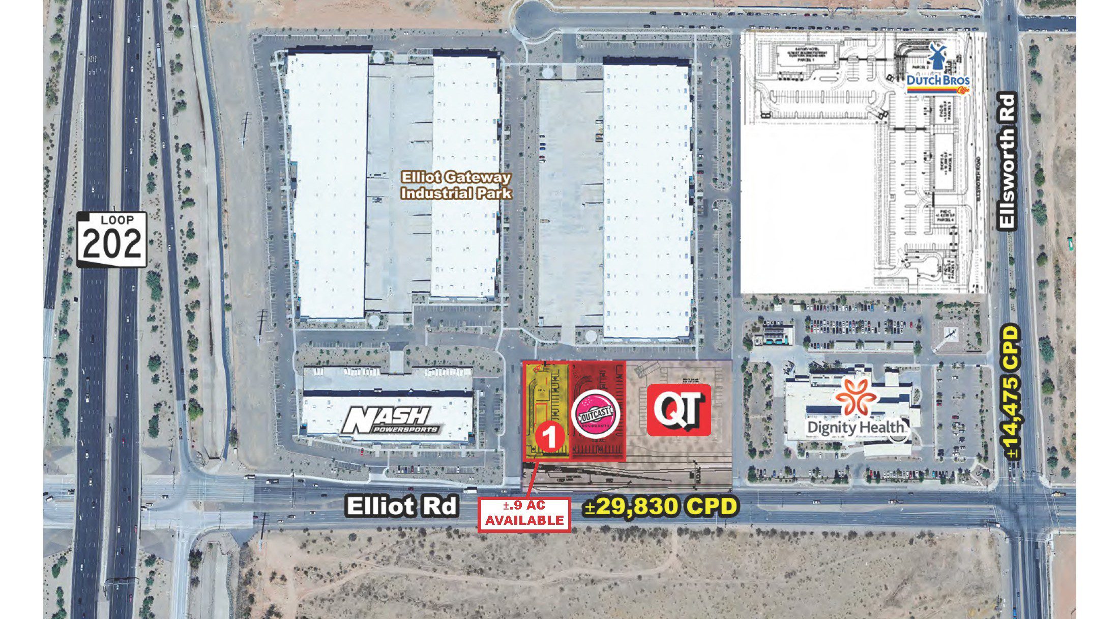 Elliot Road & Loop 202 – NWC