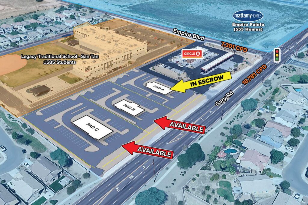 Empire Blvd and Gary Dr – SWC