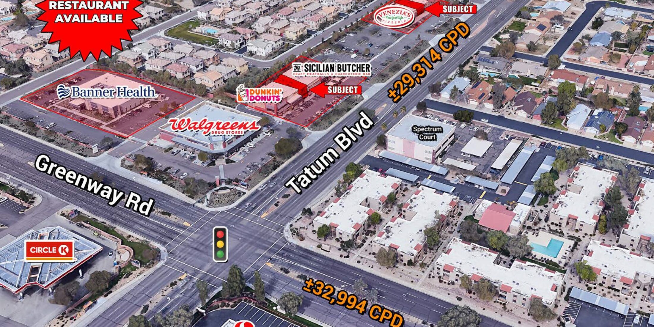 Greenway Rd and Tatum Blvd – NWC