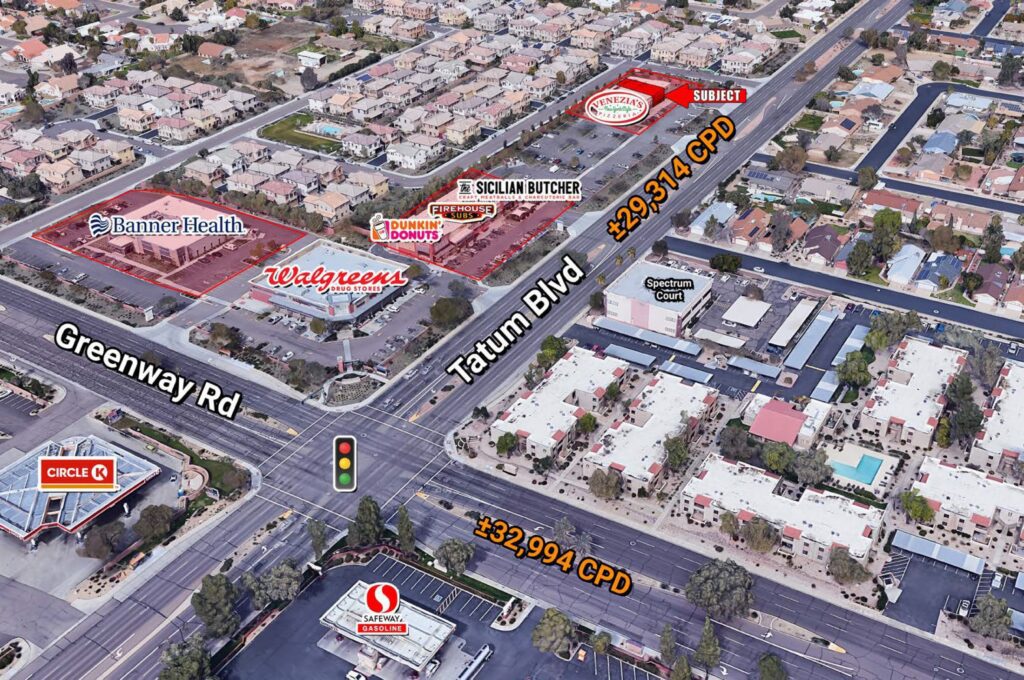 Greenway Rd and Tatum Blvd – NWC
