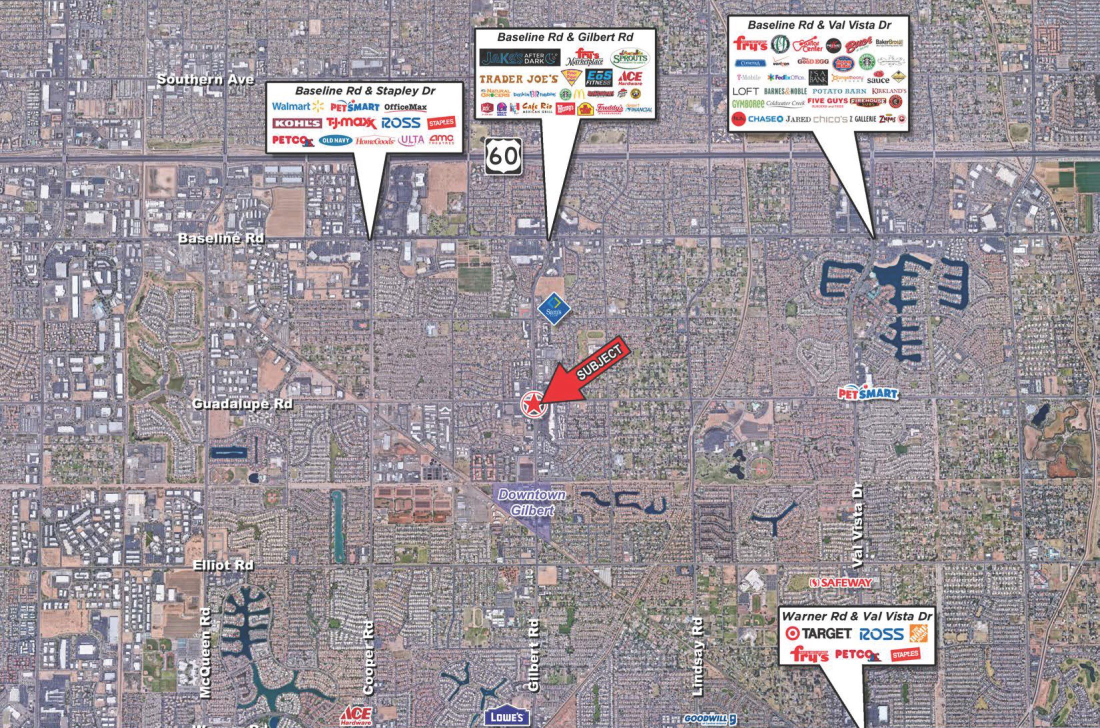 Guadalupe Road and Gilbert Road – NEC