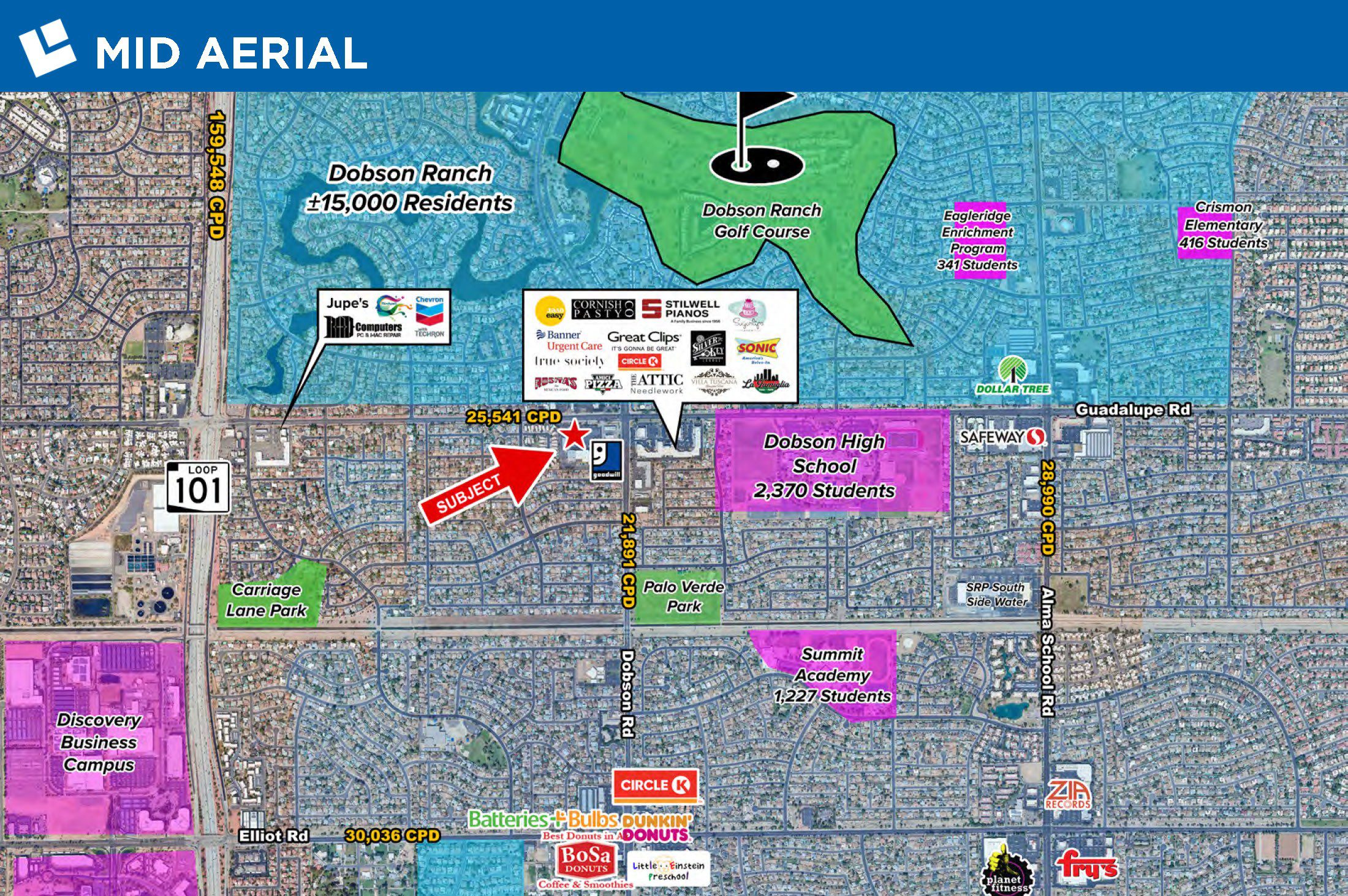 Guadalupe Road and Dobson Road – SWC