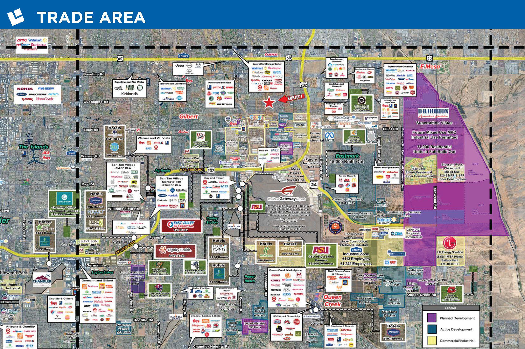 Guadalupe Rd and Sossaman Rd – SEC