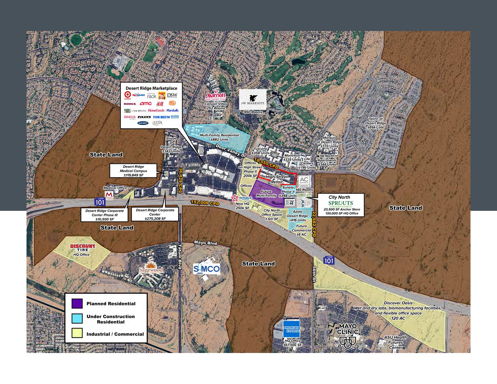 Deer Valley Rd. and 54th St. – SEC