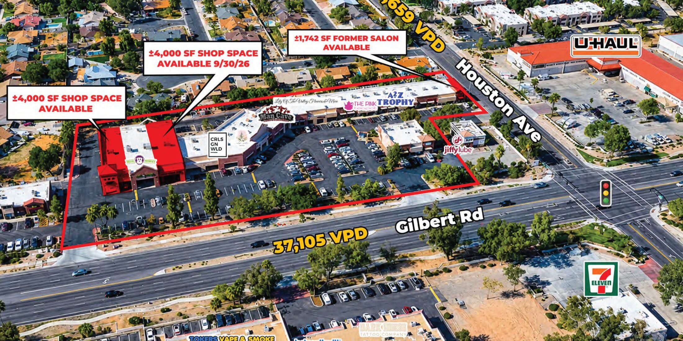 Houston Avenue and Gilbert Road – SWC