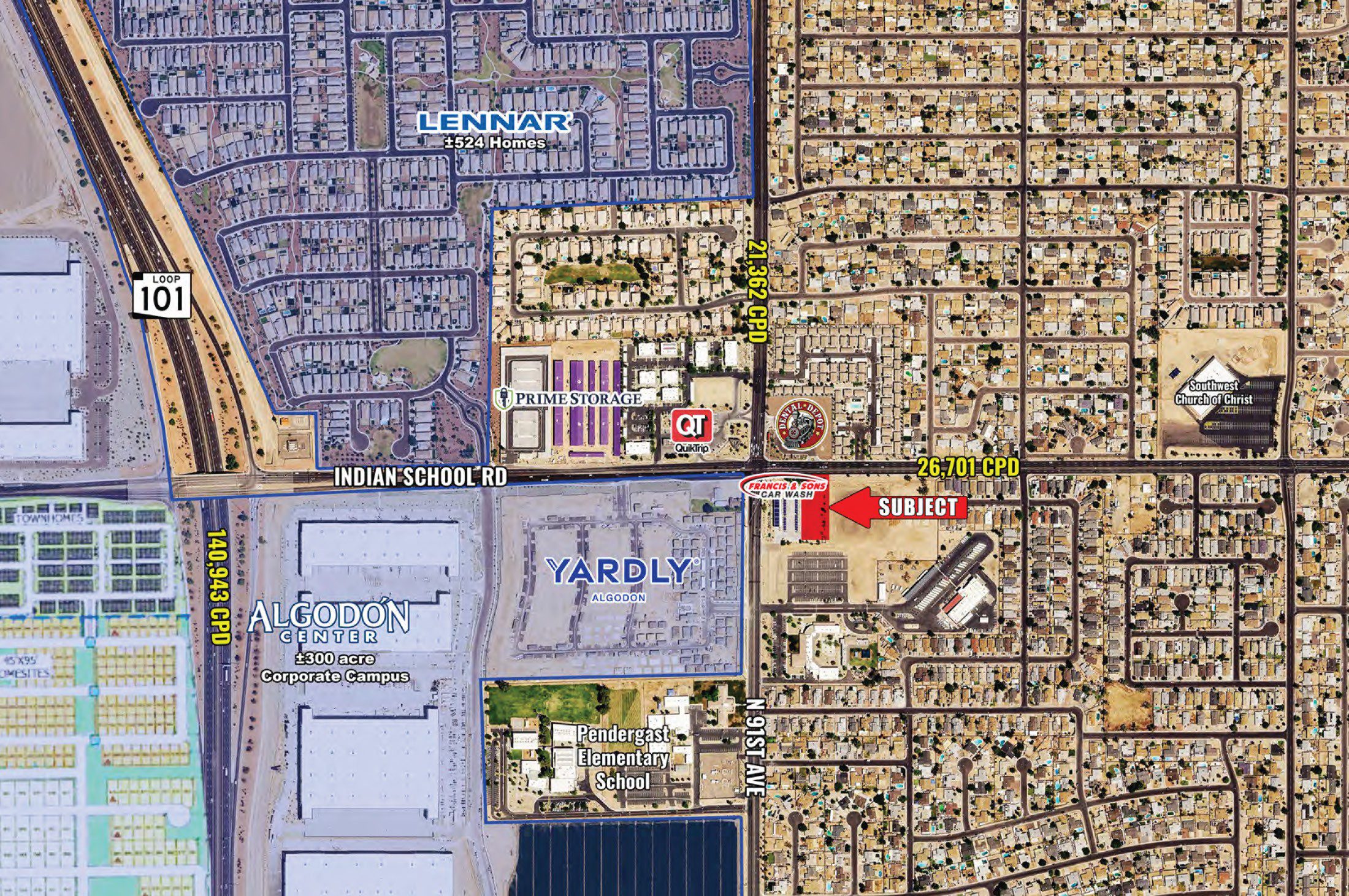 Indian School & 91st Ave – SEC