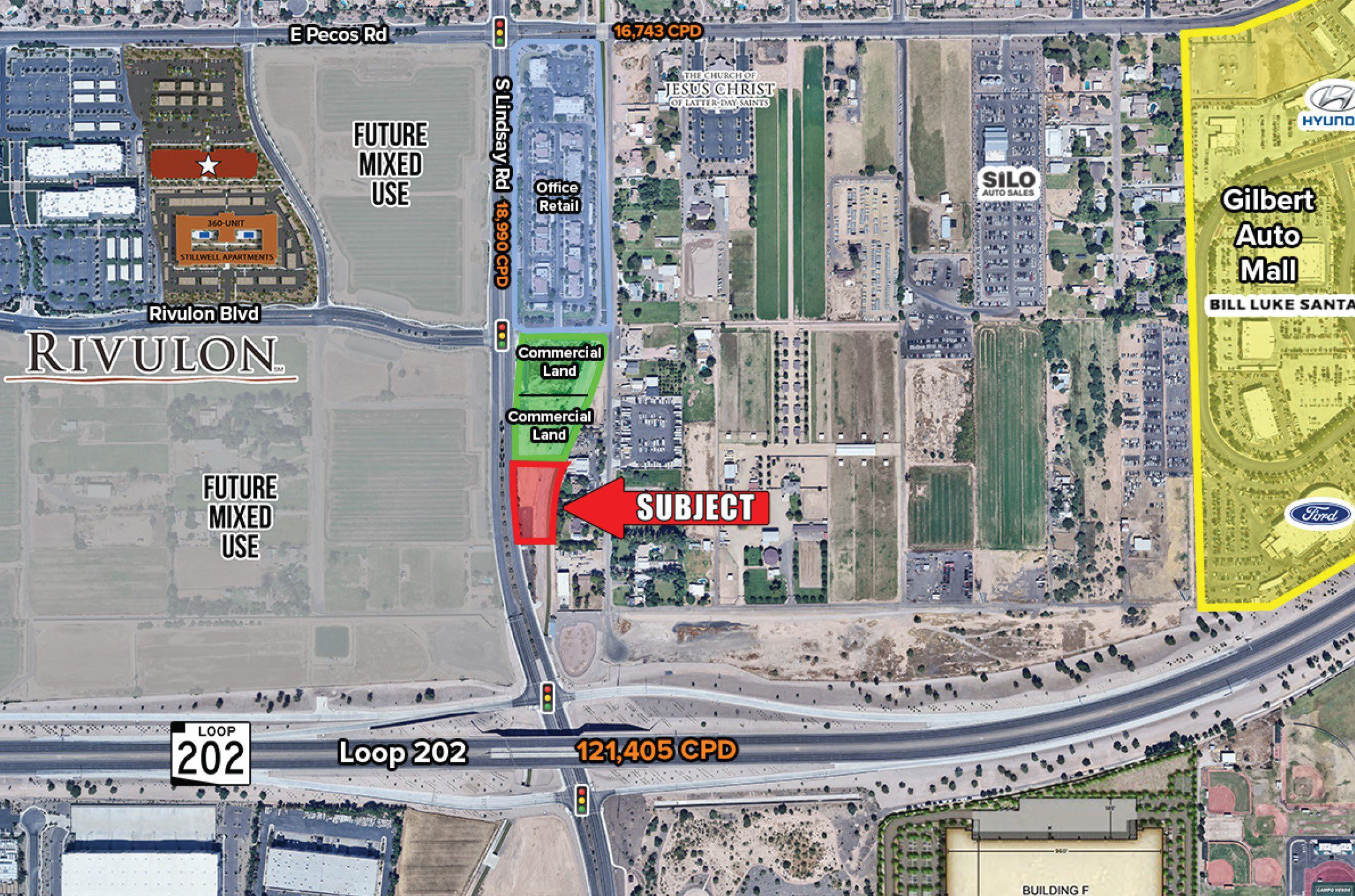 Lindsay Road & Loop 202 – NEC