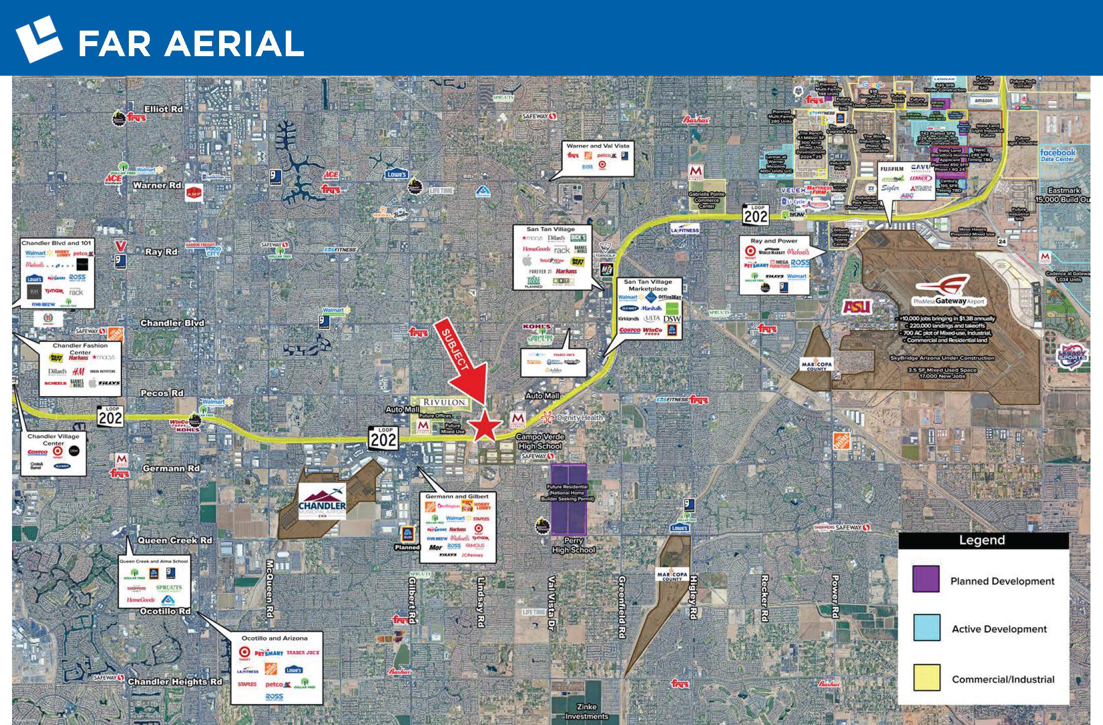 Lindsay Road & Loop 202 – NEC