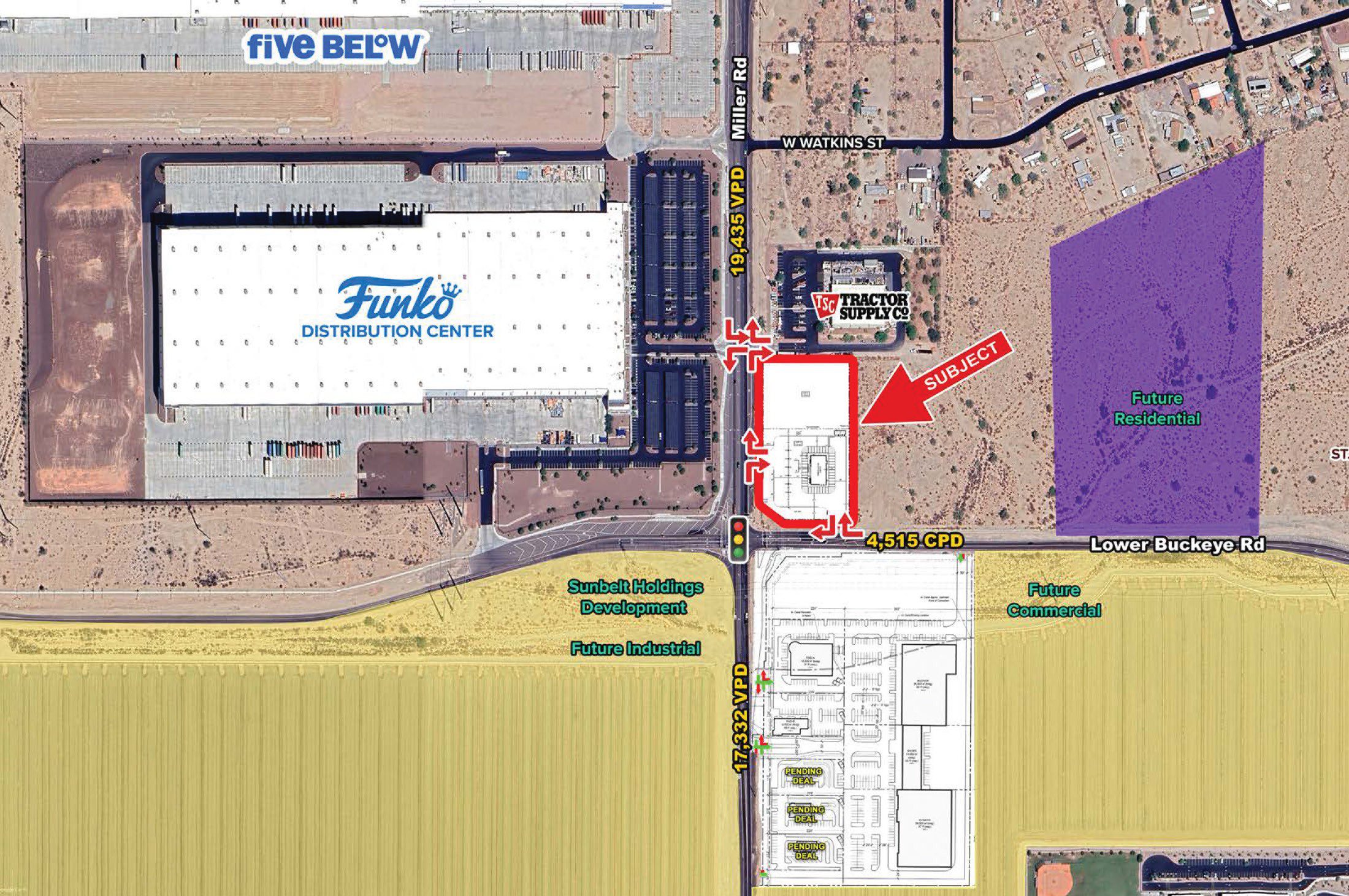 Lower Buckeye Rd and Miller Rd – NEC