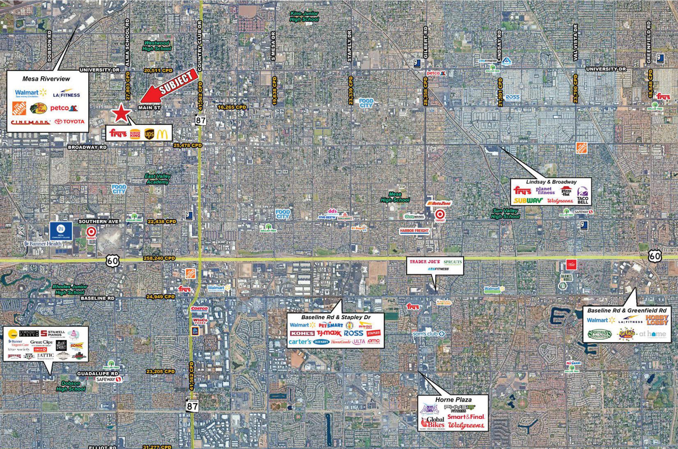 Main Street and Alma School Road – SWC