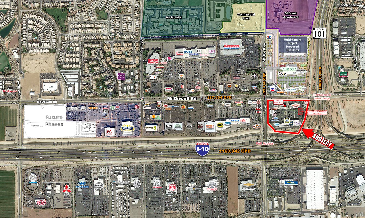 McDowell Rd and 99th Ave – SEC