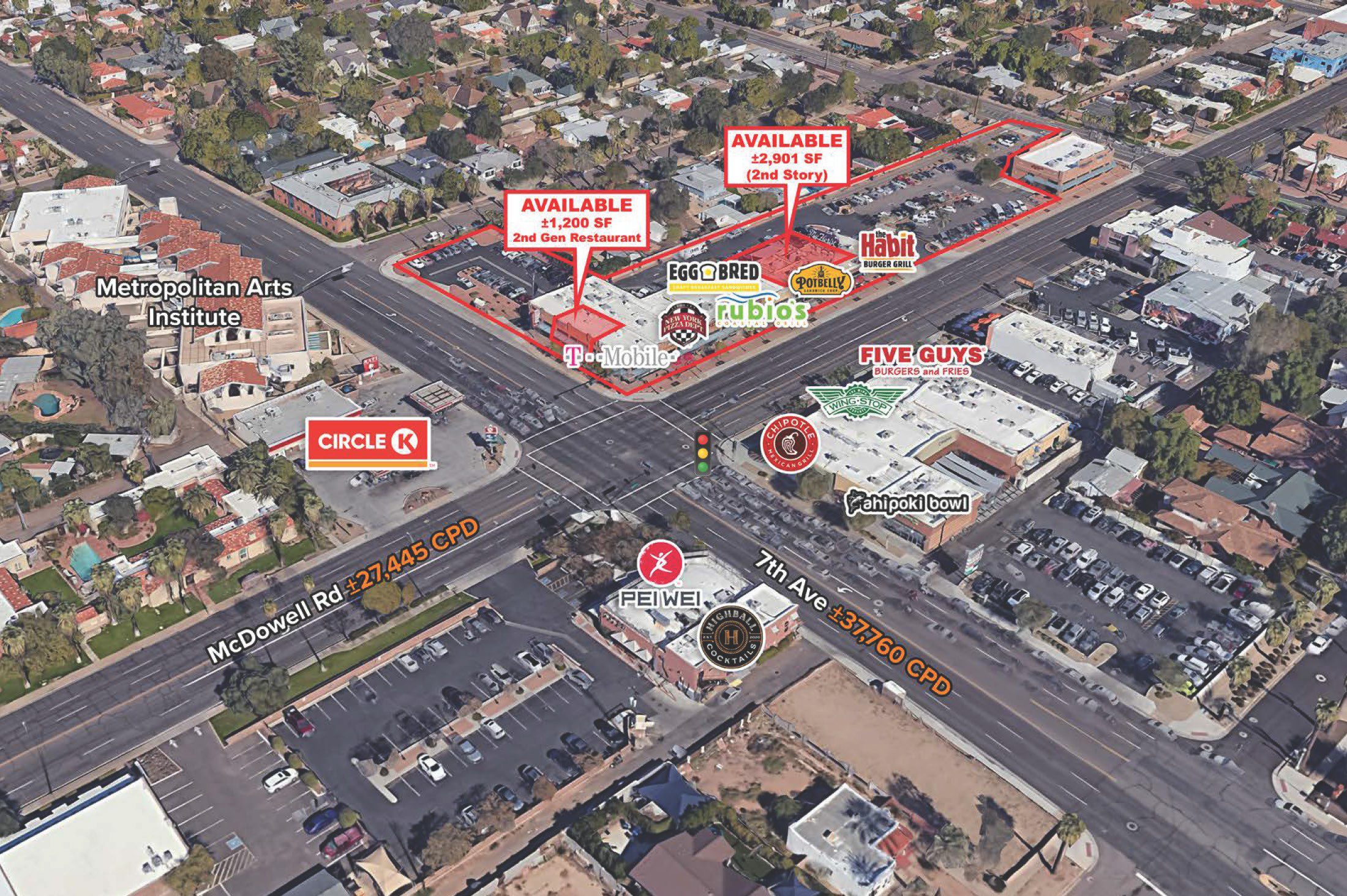 McDowell Rd and 7th Ave – NEC