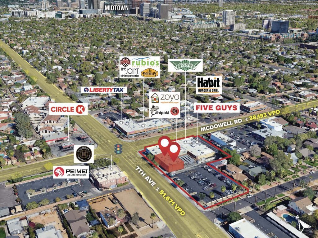 McDowell Rd and 7th Ave – SEC