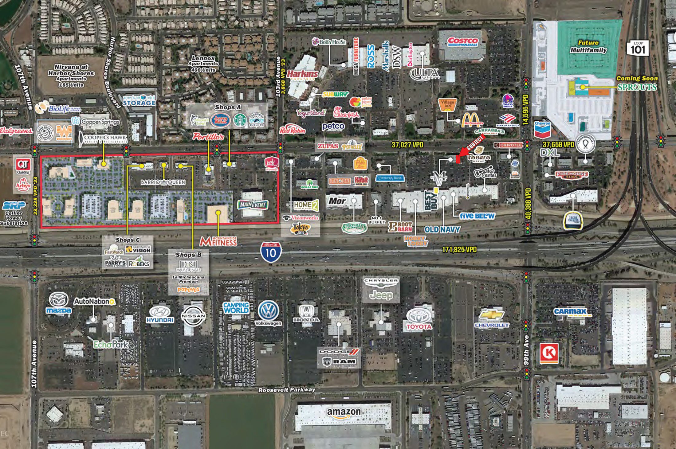McDowell Rd and 99th Ave – SWC