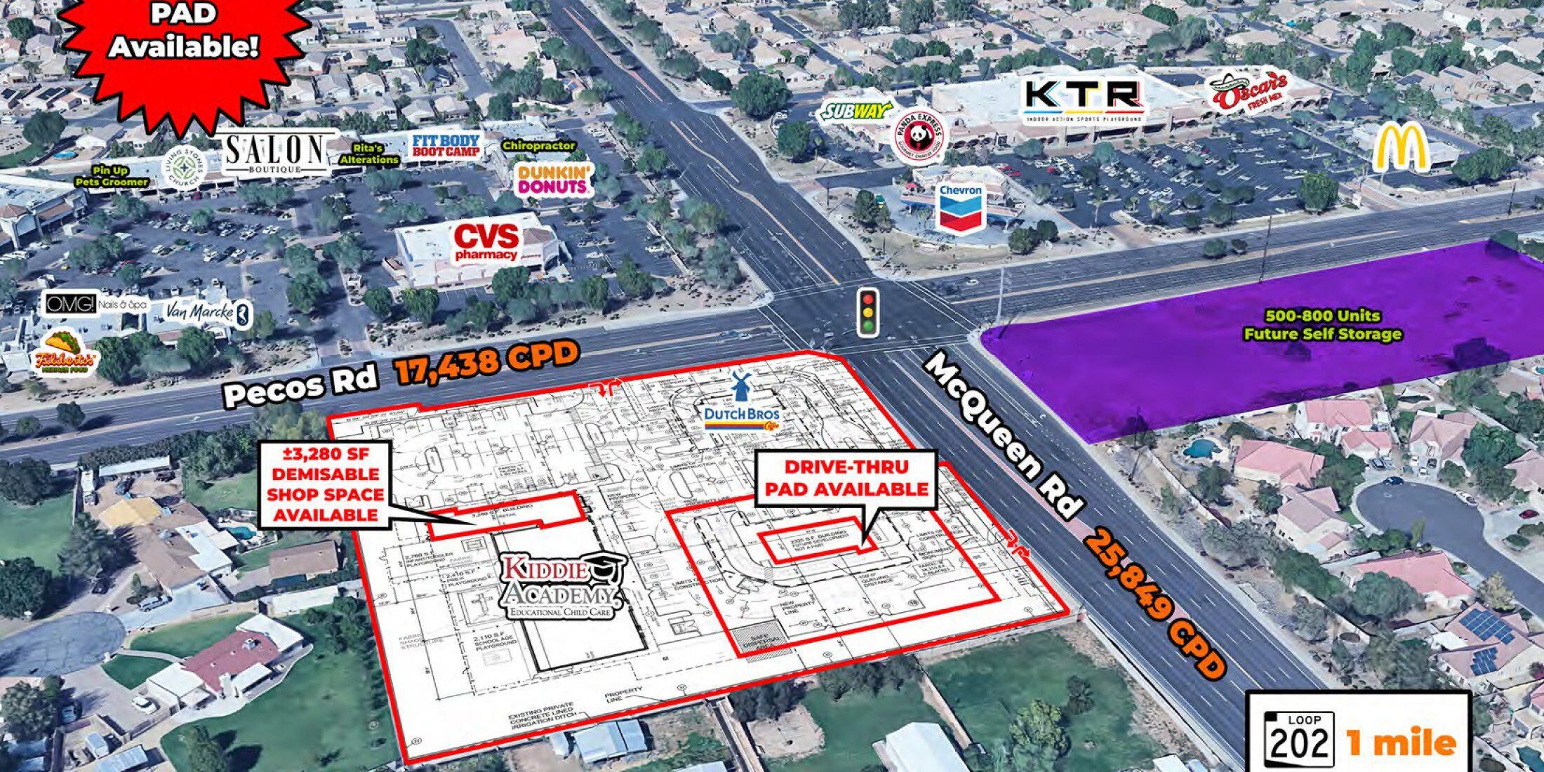 McQueen Rd and Pecos Rd