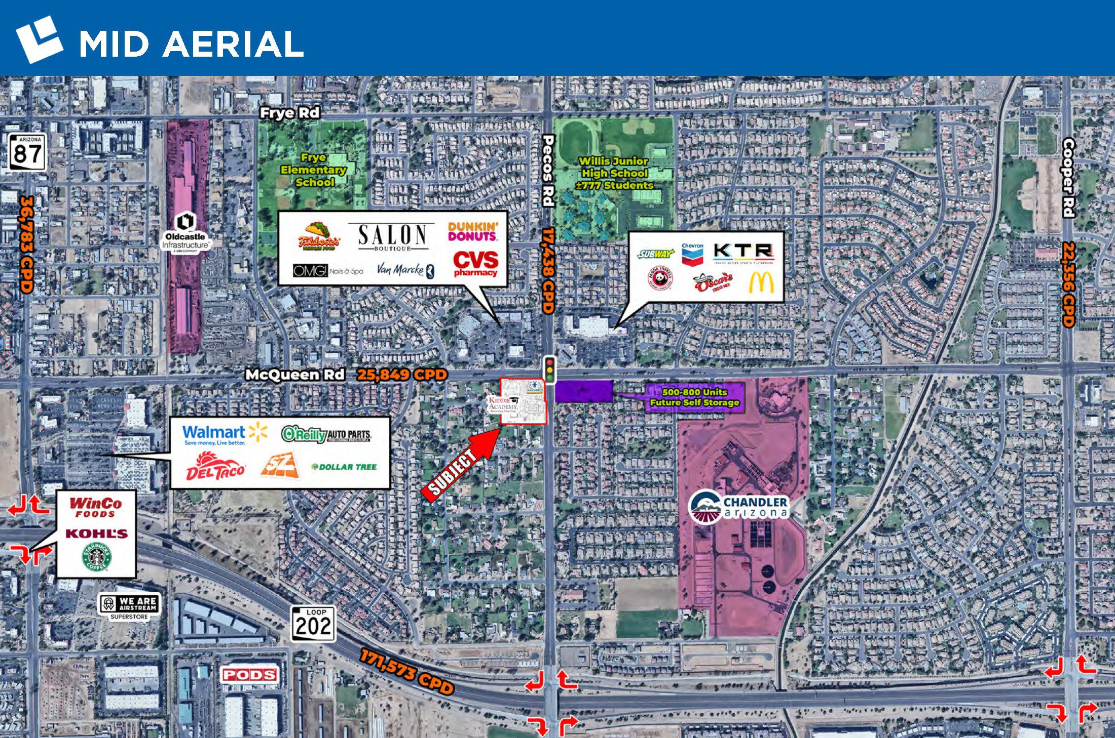 McQueen Rd and Pecos Rd – SWC