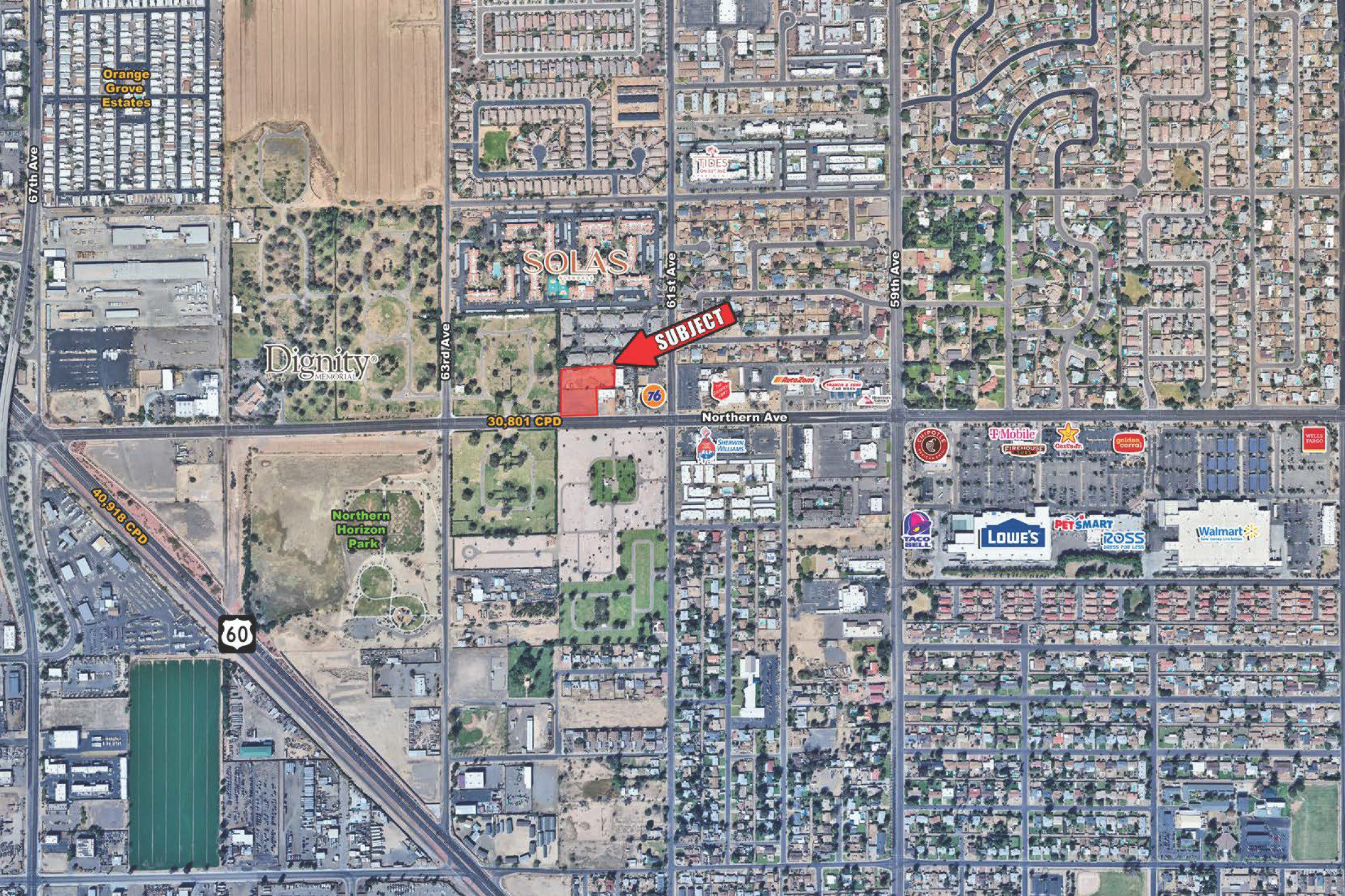 Northern Ave and Grand Ave