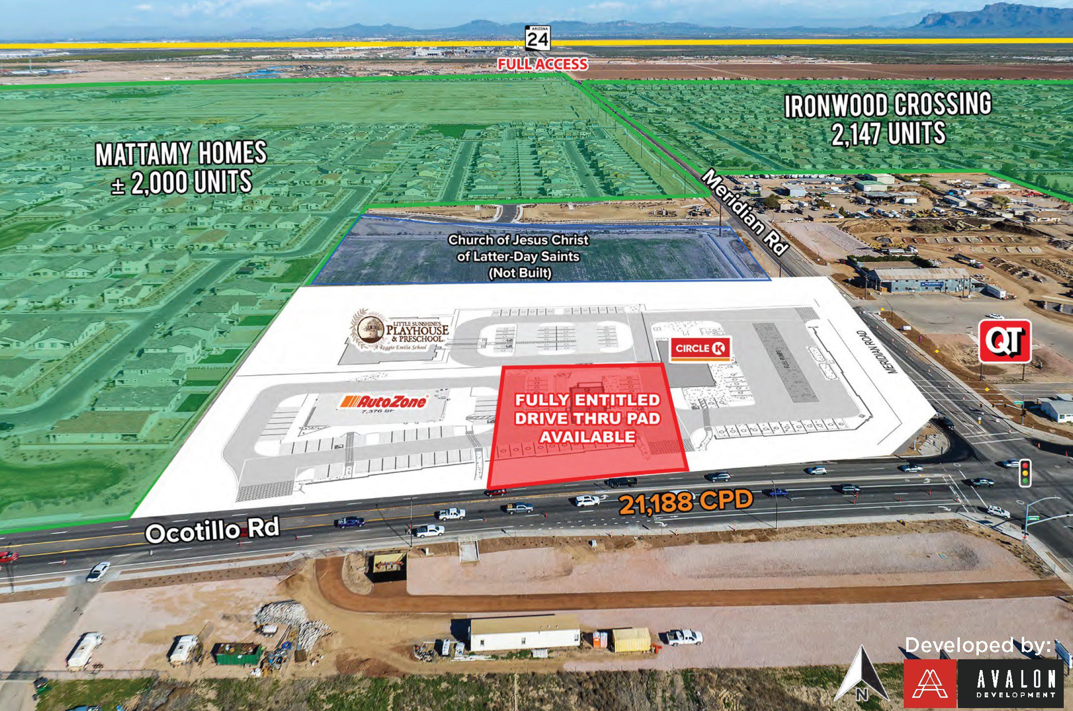 Ocotillo Road & Meridian Rd – NWC